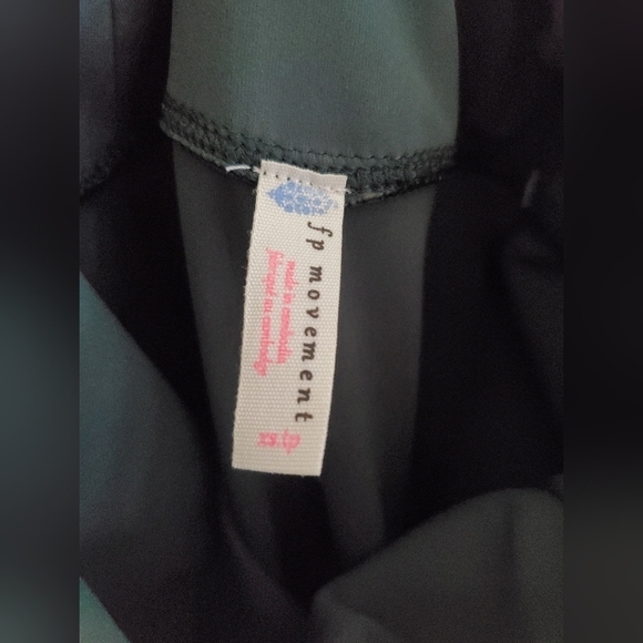 NWT FP Movement by Free People High Waist full length dance legging XS Drk Green - Picture 6 of 6